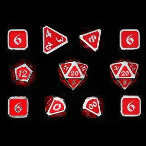 11pc RPG Set - Mythica Platinum Ruby