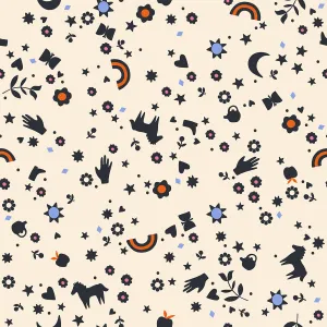 1/2 Yard -  Meadow Star Natural RS4099 12 by  Alexia Abegg