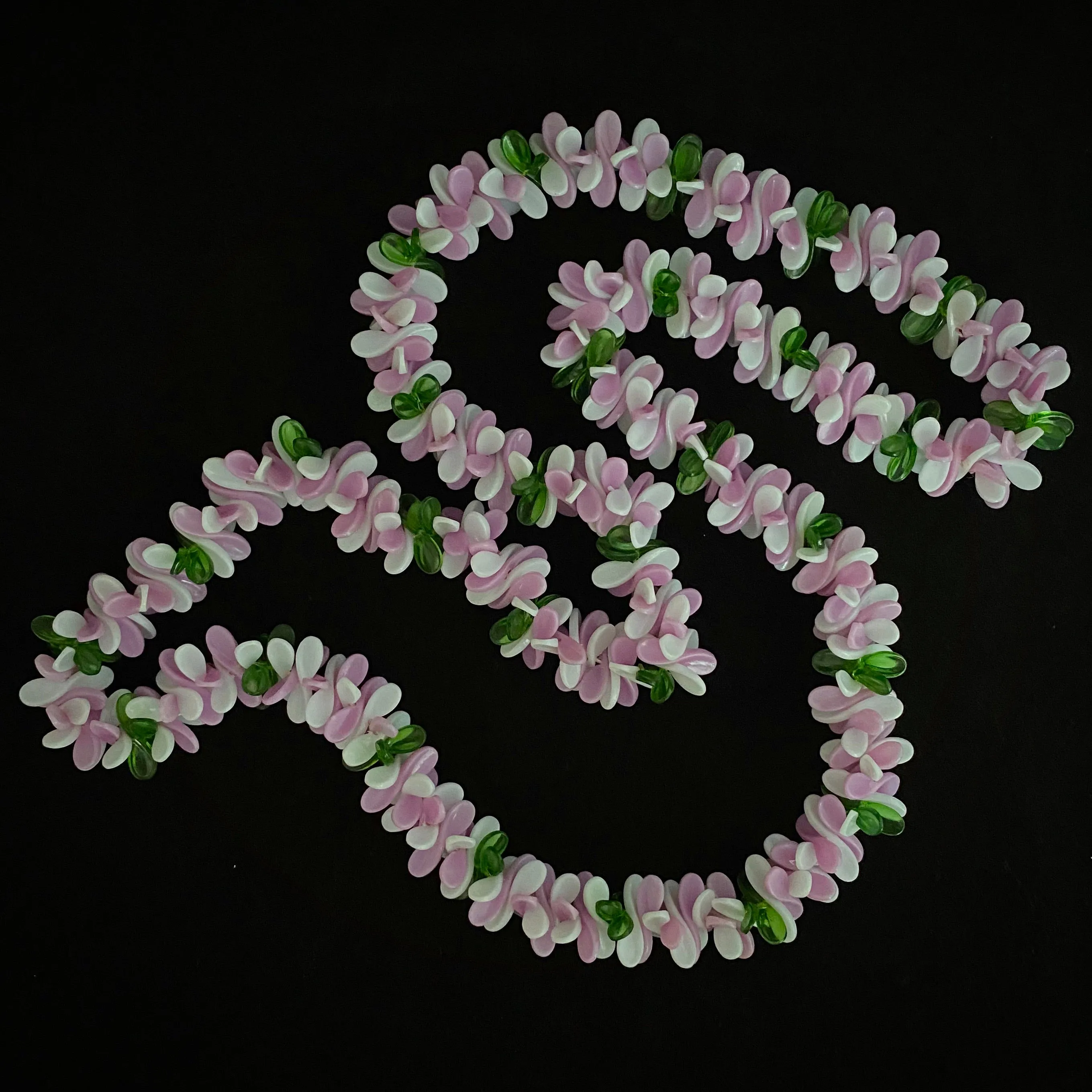 1960s Hawaiian Lei Beaded Necklace