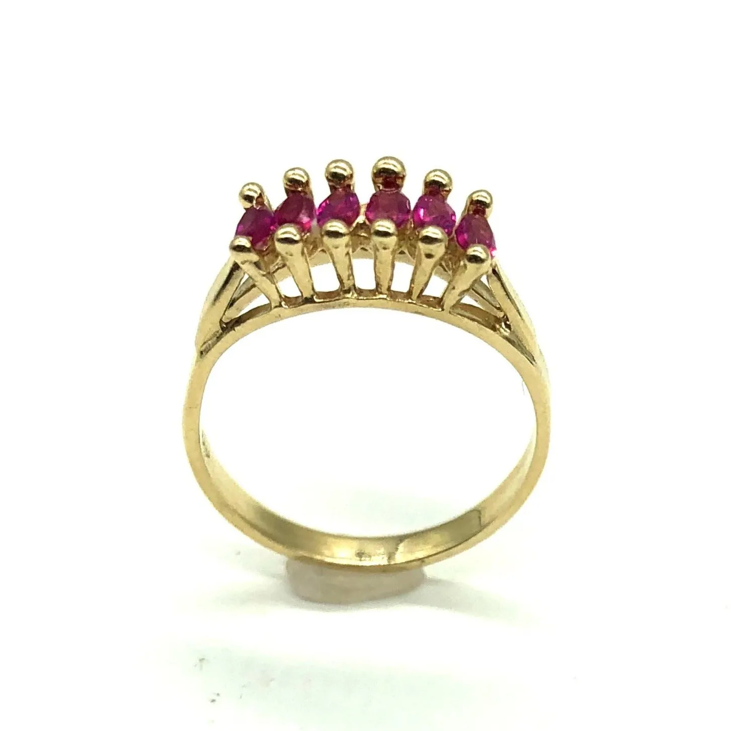 6 Stone Ruby Ring