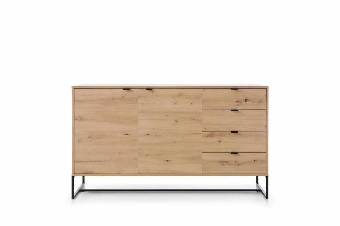 Amber Large Sideboard Cabinet 153cm