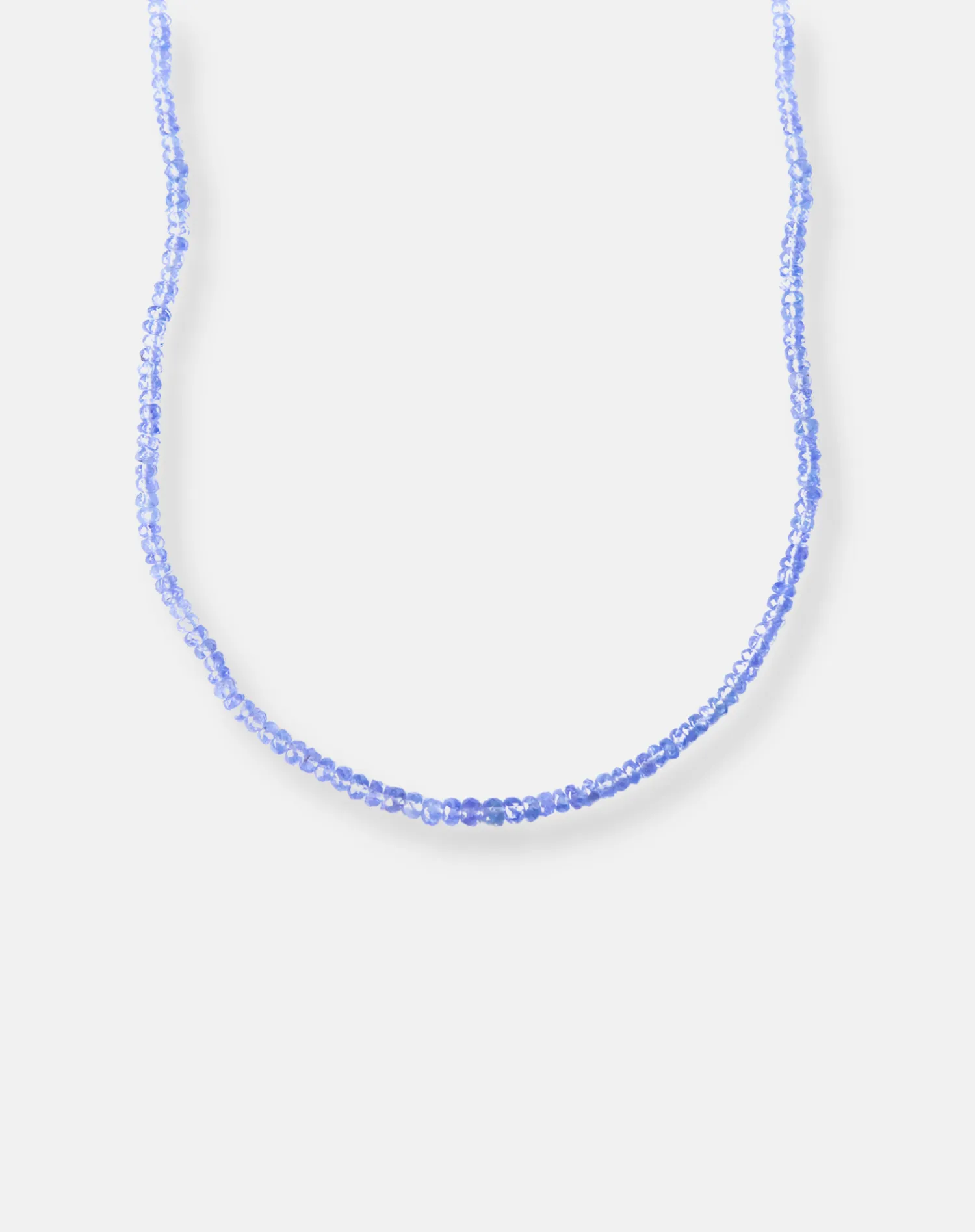 Beaded Tanzanite Necklace, Sagittarius