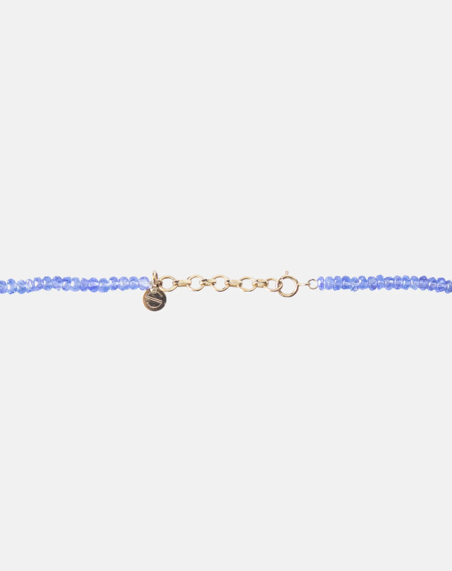 Beaded Tanzanite Necklace, Sagittarius