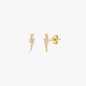 Bright Thunder Stud Earrings