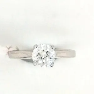 CZ Solitaire Dress Ring