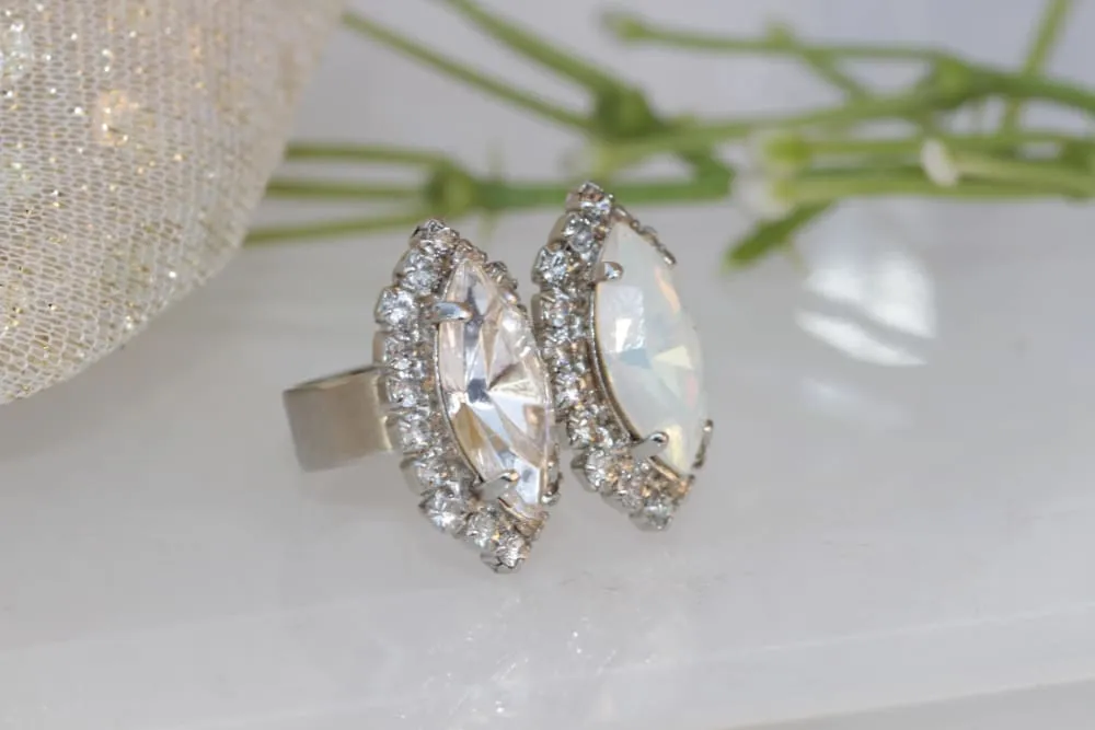 Double stone ring