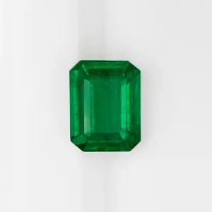 GIA CERTIFIED EMERALD 1.76ct EMERALD SHAPE CUT NATURAL GREEN LOOSE GEMSTONE