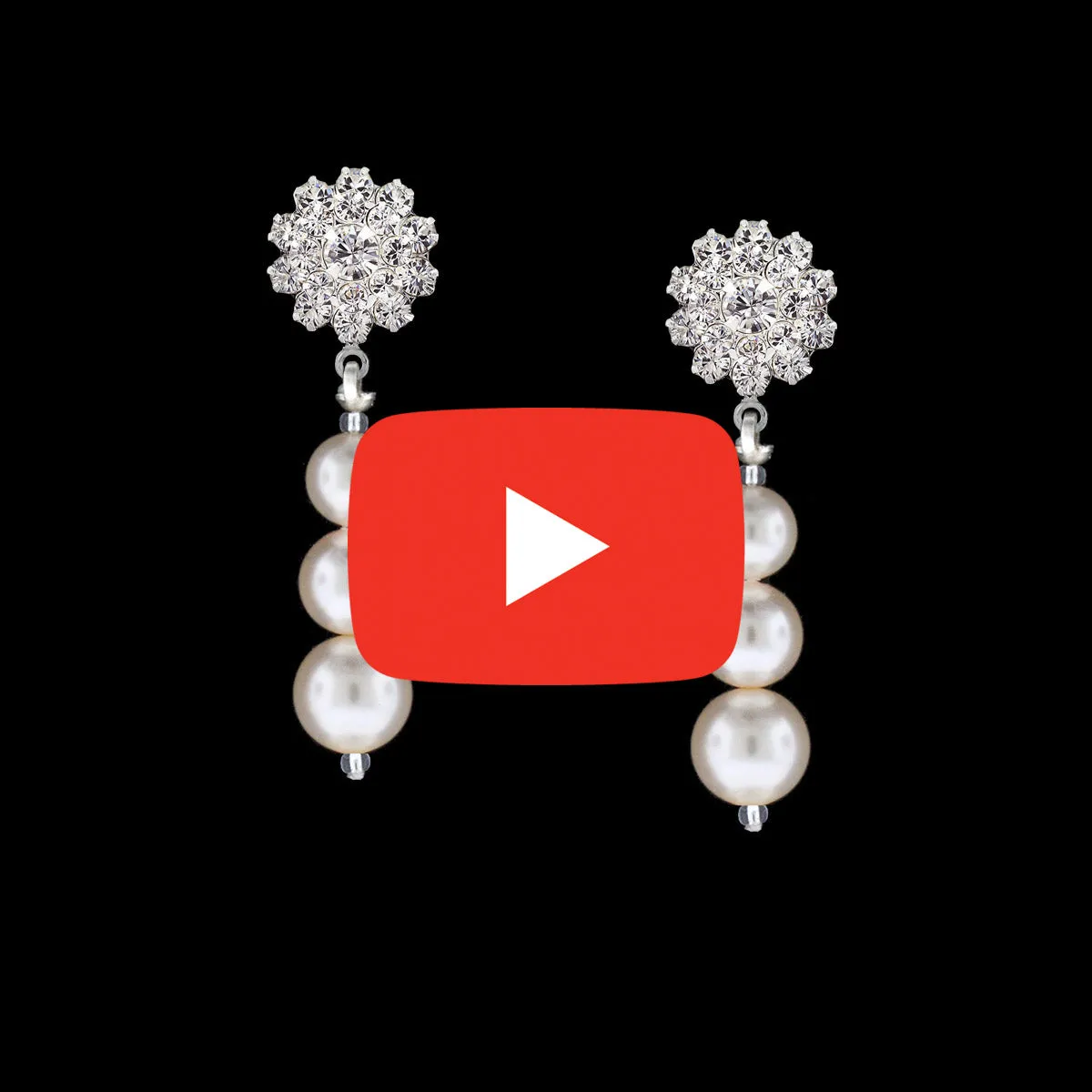 Graduated Pearl Earrings