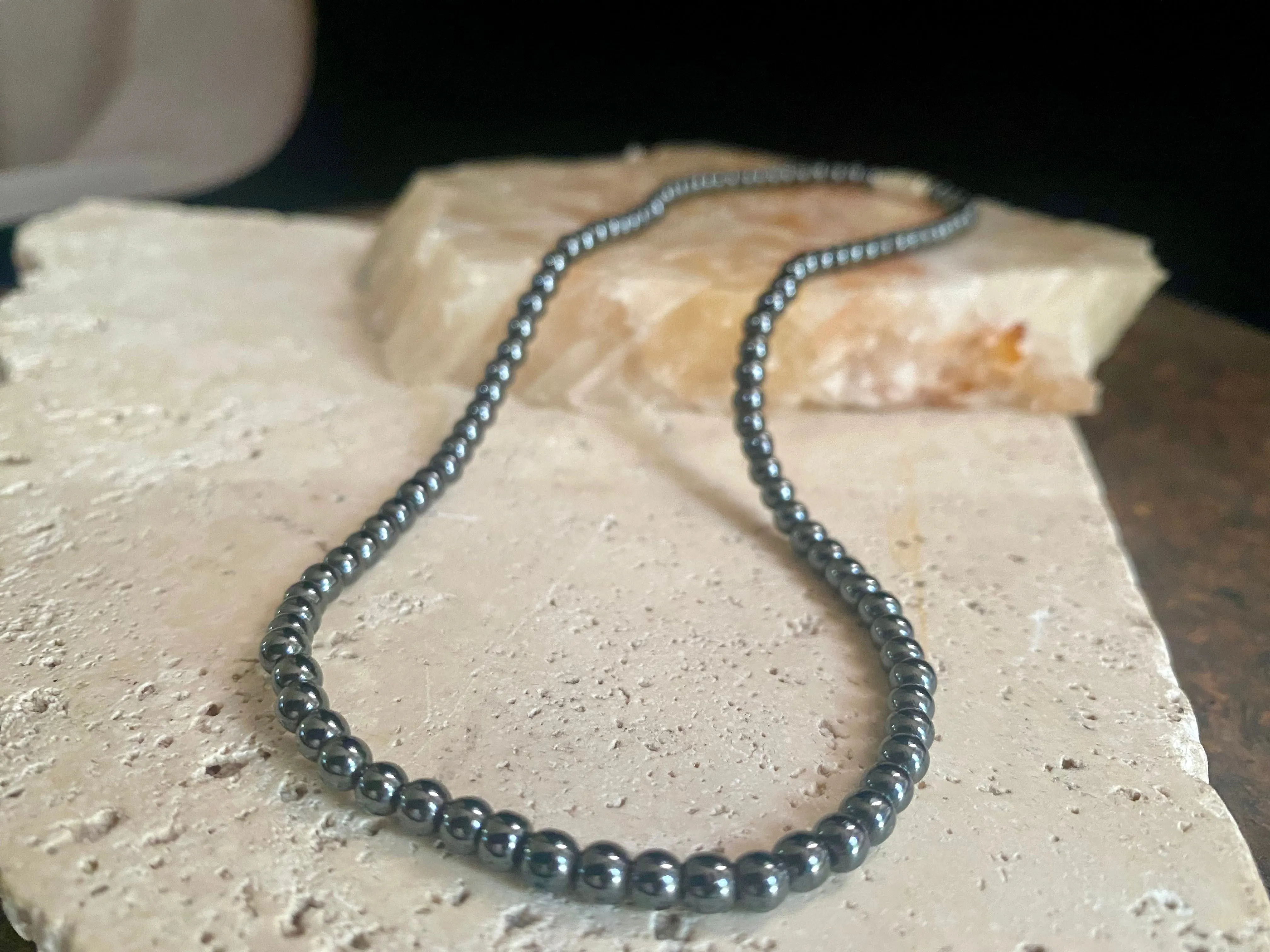 Haematite Choker Necklace