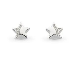 Kit Heath Sterling Silver Starlight Pave CZ Stud Earrings (SI6095)