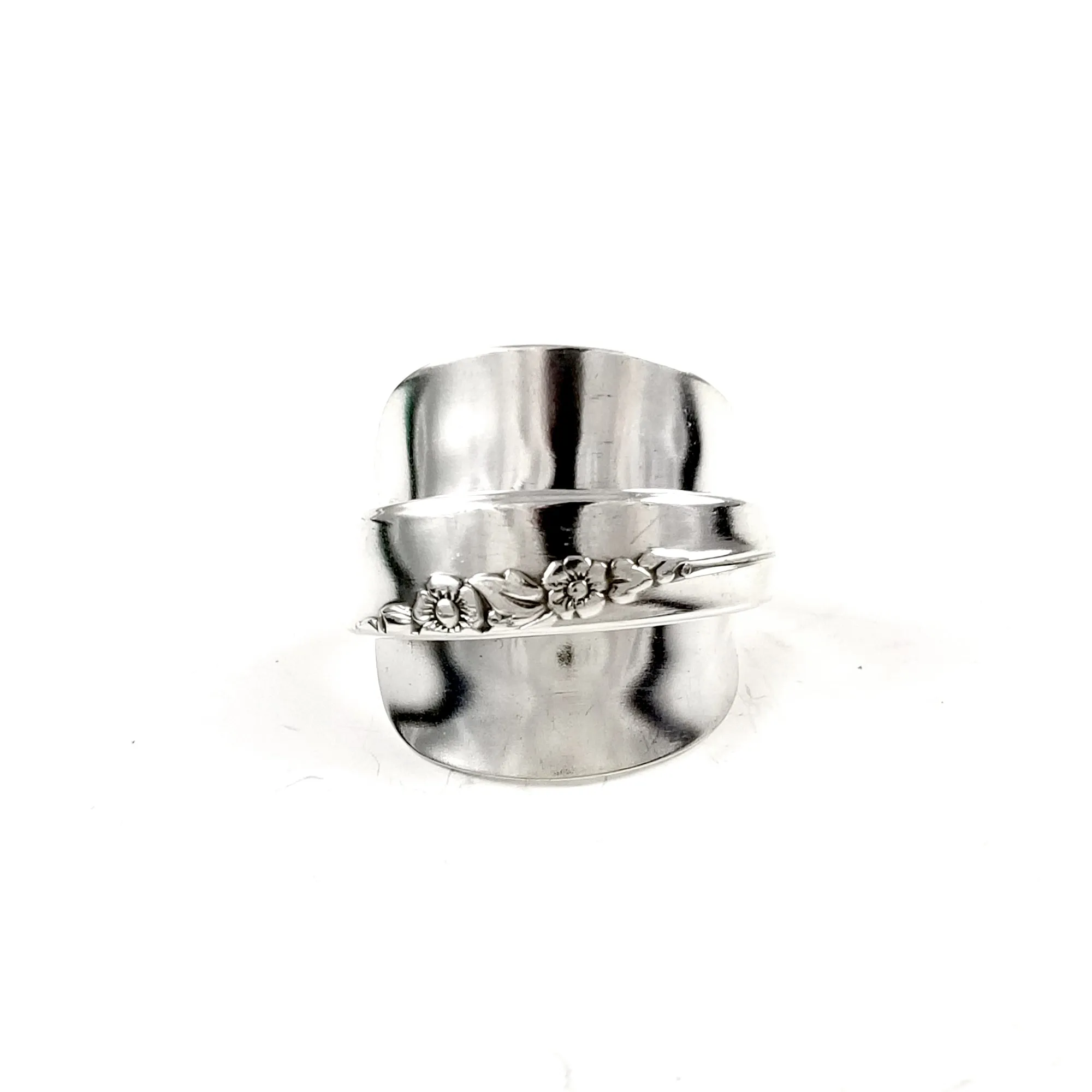 Lilac Time Demitasse Spoon Ring