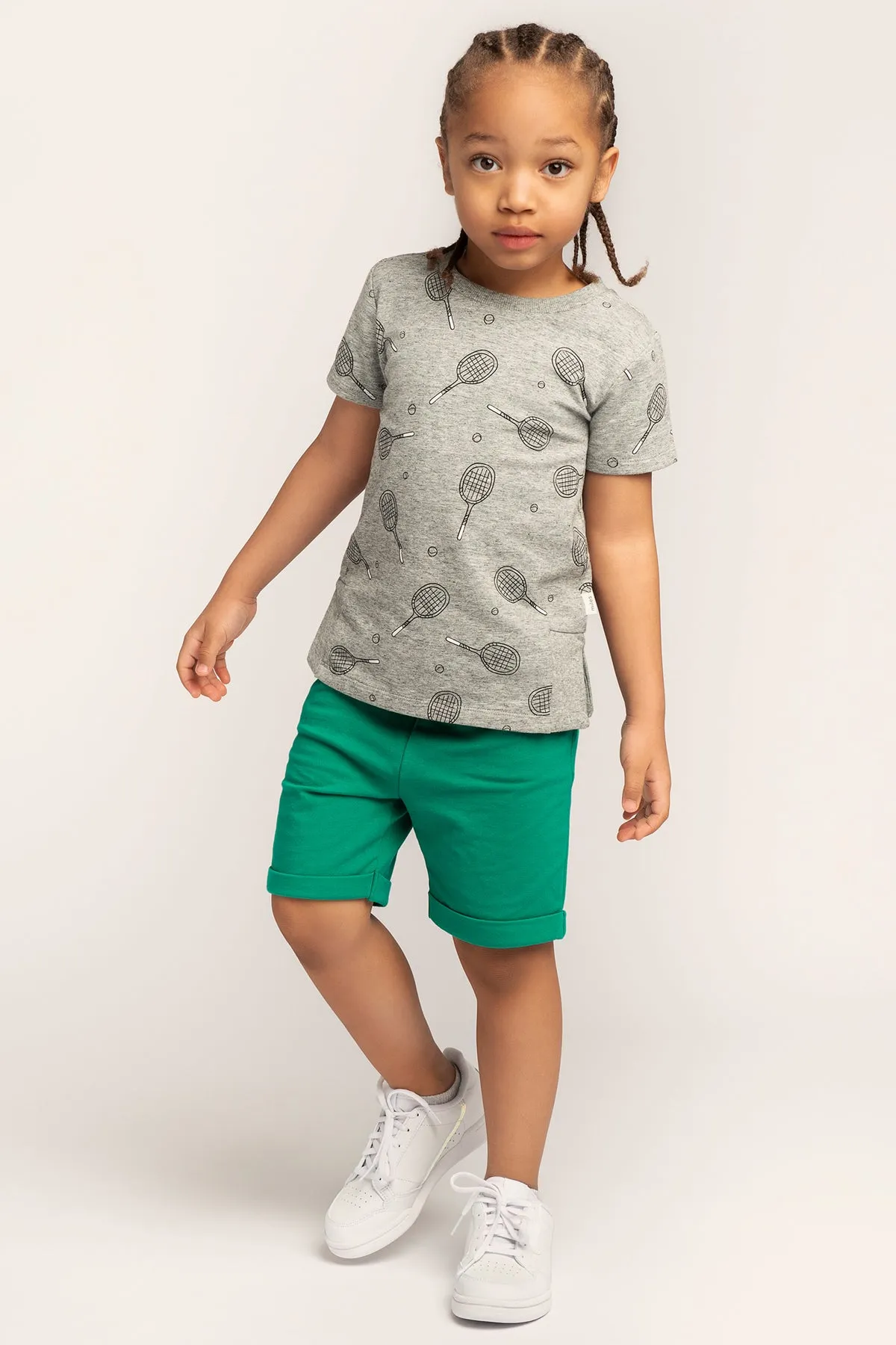 Miles Baby Green Boys Short