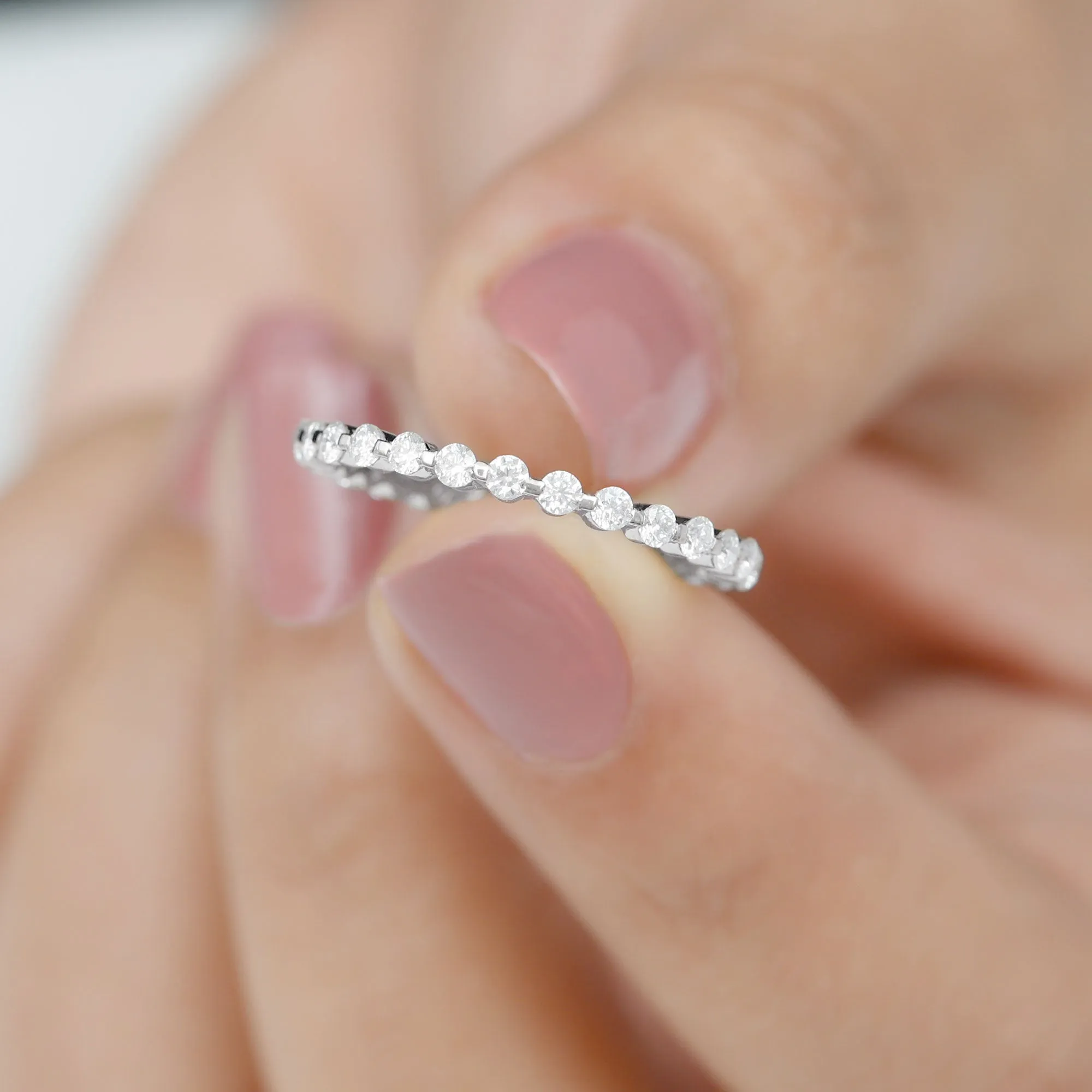 Natural Diamond Full Eternity Ring