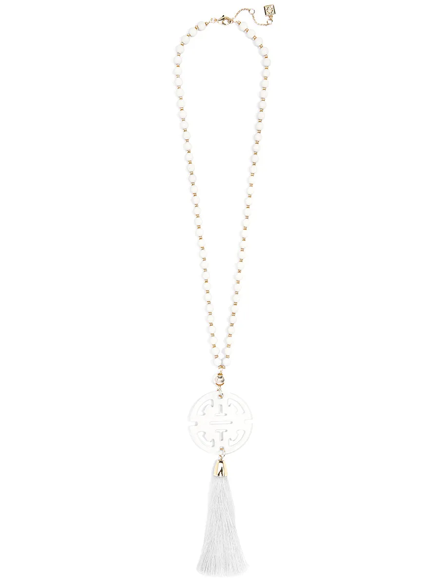 Nellie Tassel Pendant Necklace