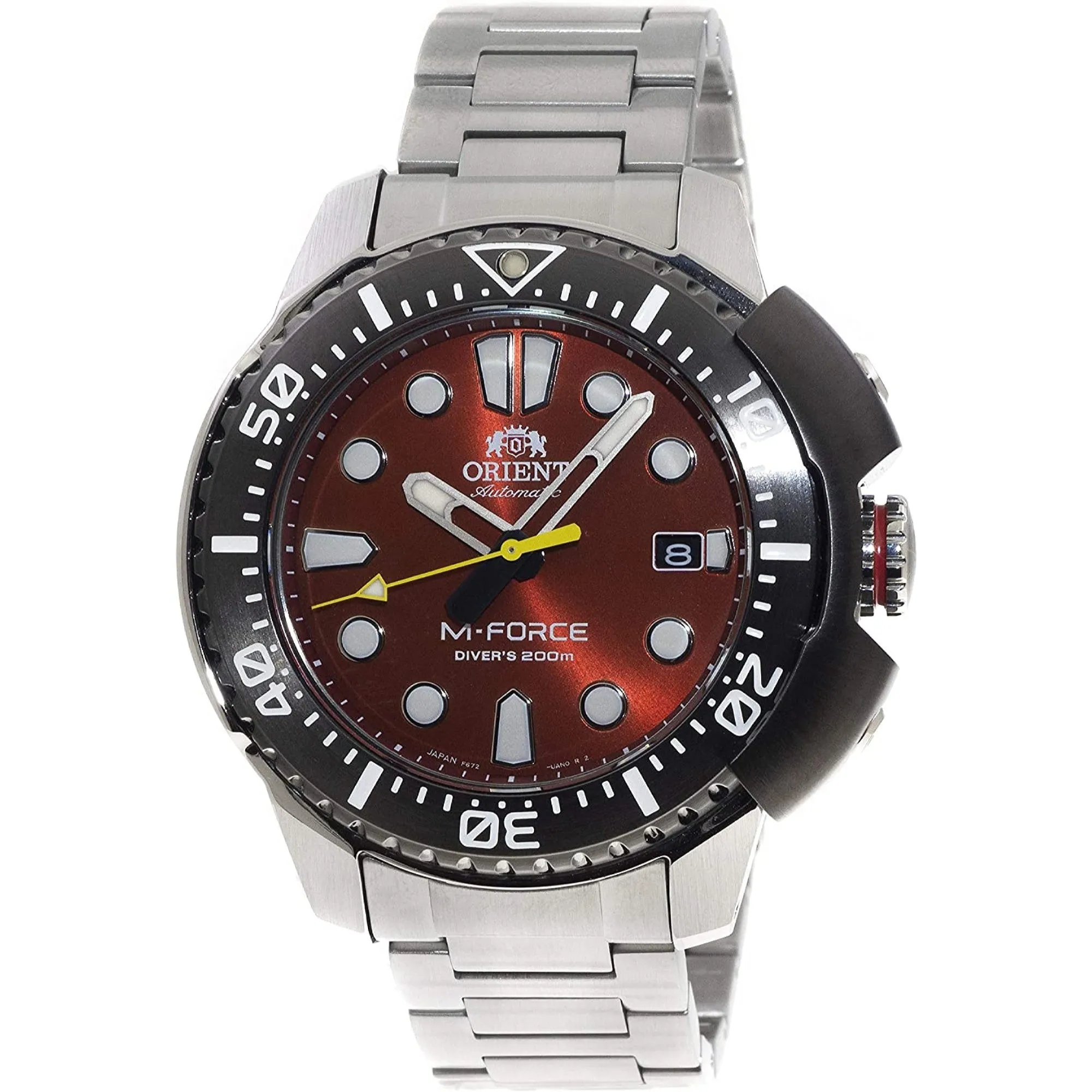 Orient Men's RA-AC0L02R00B M-Force Stainless Steel Watch