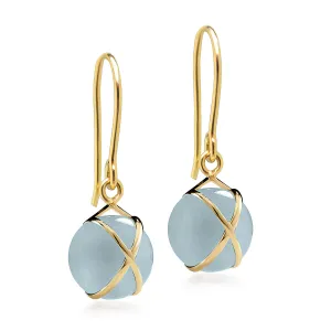 Prisma Aquamarine Small Earrings