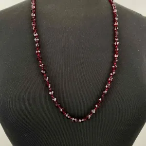 Red Beaded Necklace