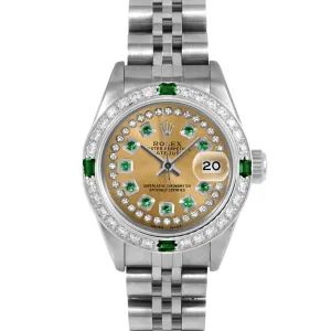 Rolex Datejust 26mm | 69174-CHM-STRE-4EMD-JBL