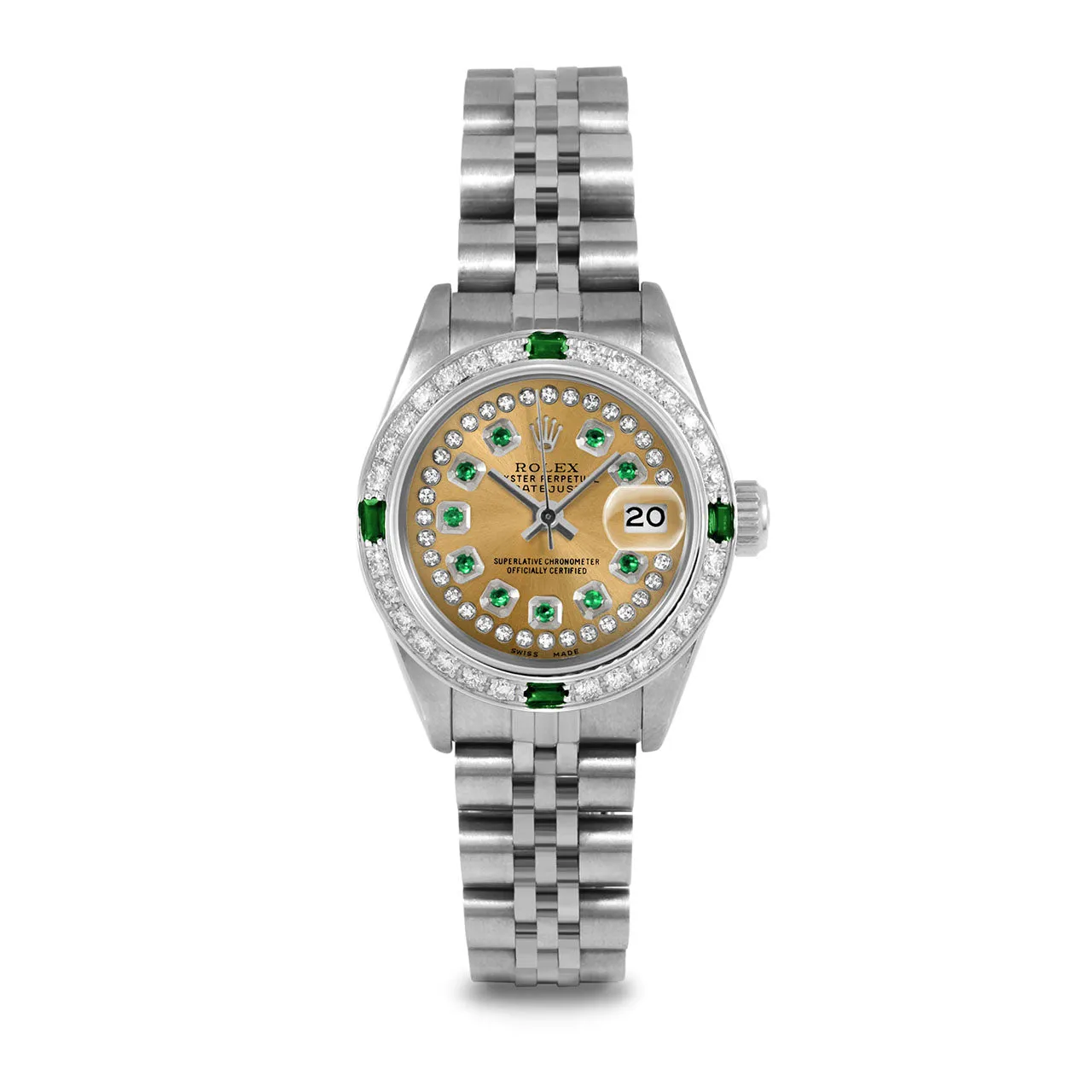 Rolex Datejust 26mm | 69174-CHM-STRE-4EMD-JBL