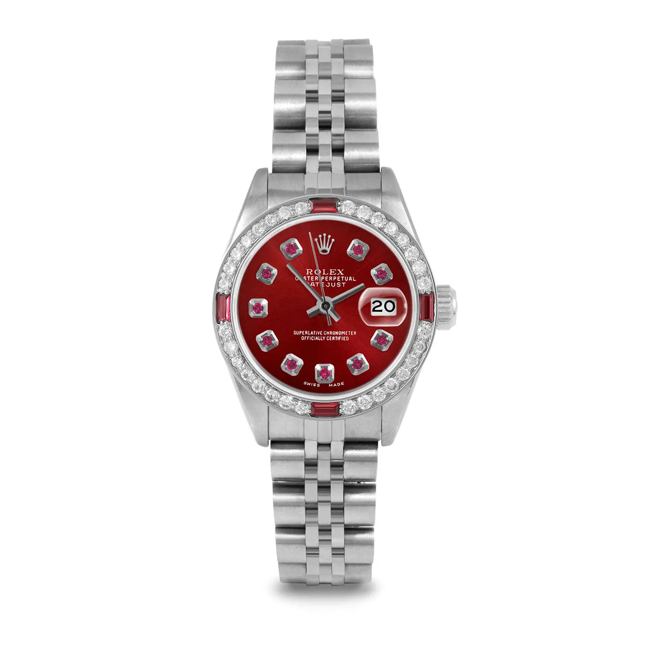 Rolex Datejust 26mm | 69174-RED-RBY-AM-4RBY-JBL