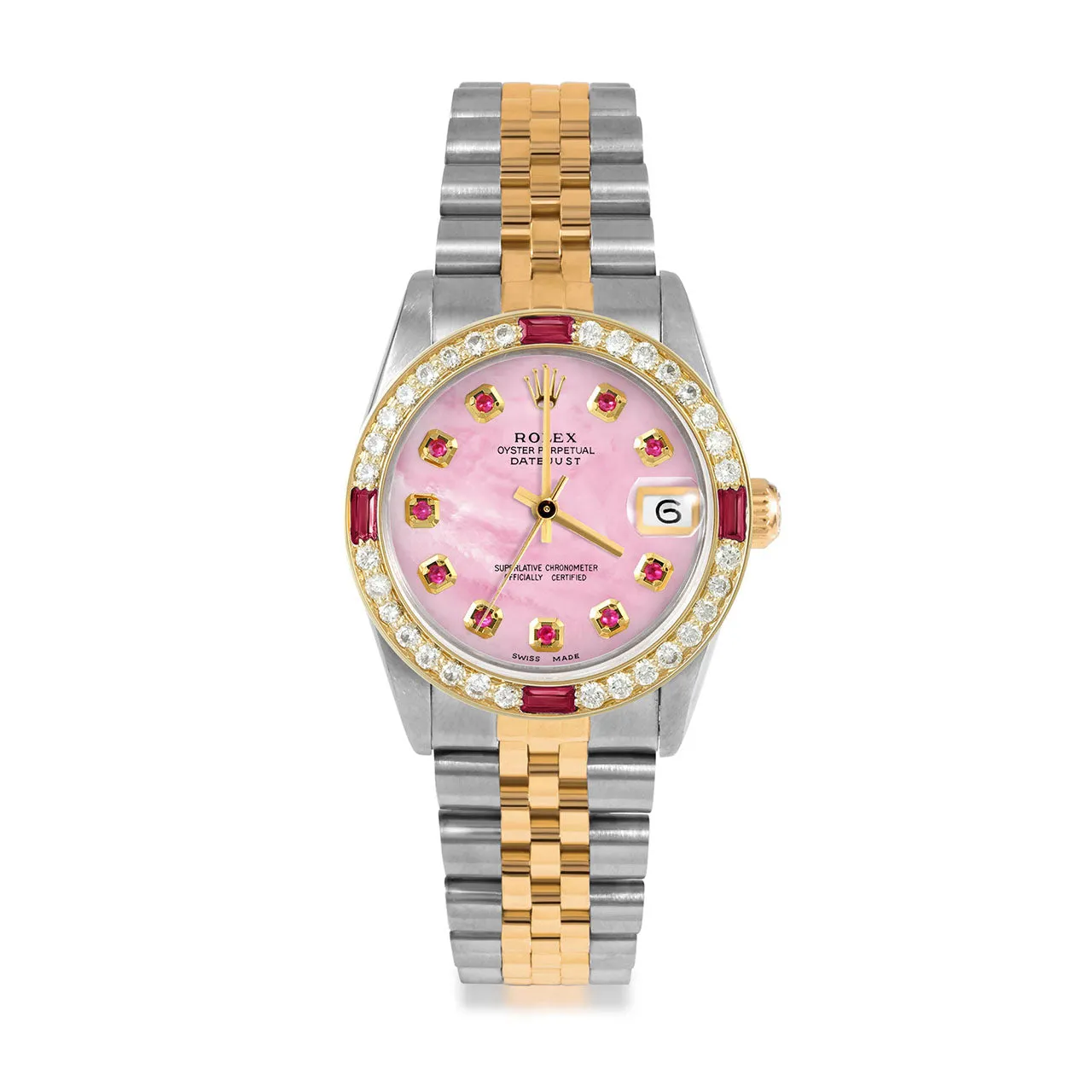 Rolex Datejust 31mm | 68273-PMOP-RBY-AM-4RBY-JBL