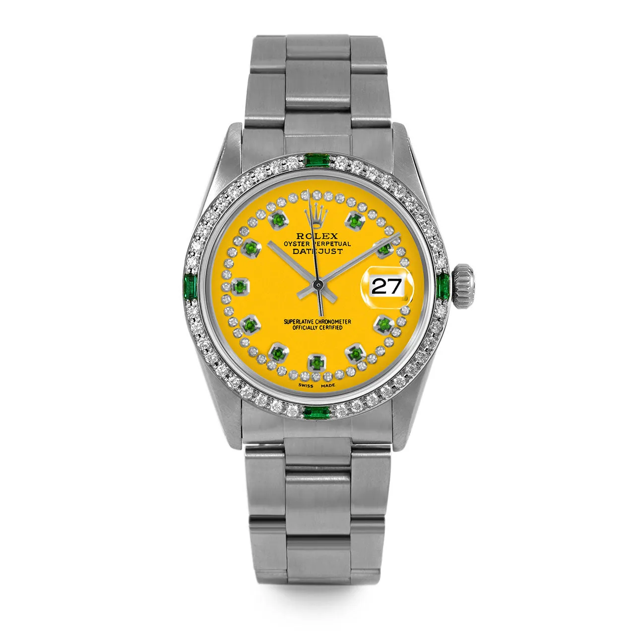 Rolex Datejust 36mm | 16014-YLW-STRE-4EMD-OYS