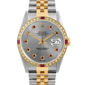 Rolex Datejust 36mm | 16233-SLT-RBY-AM-4RBY-JBL