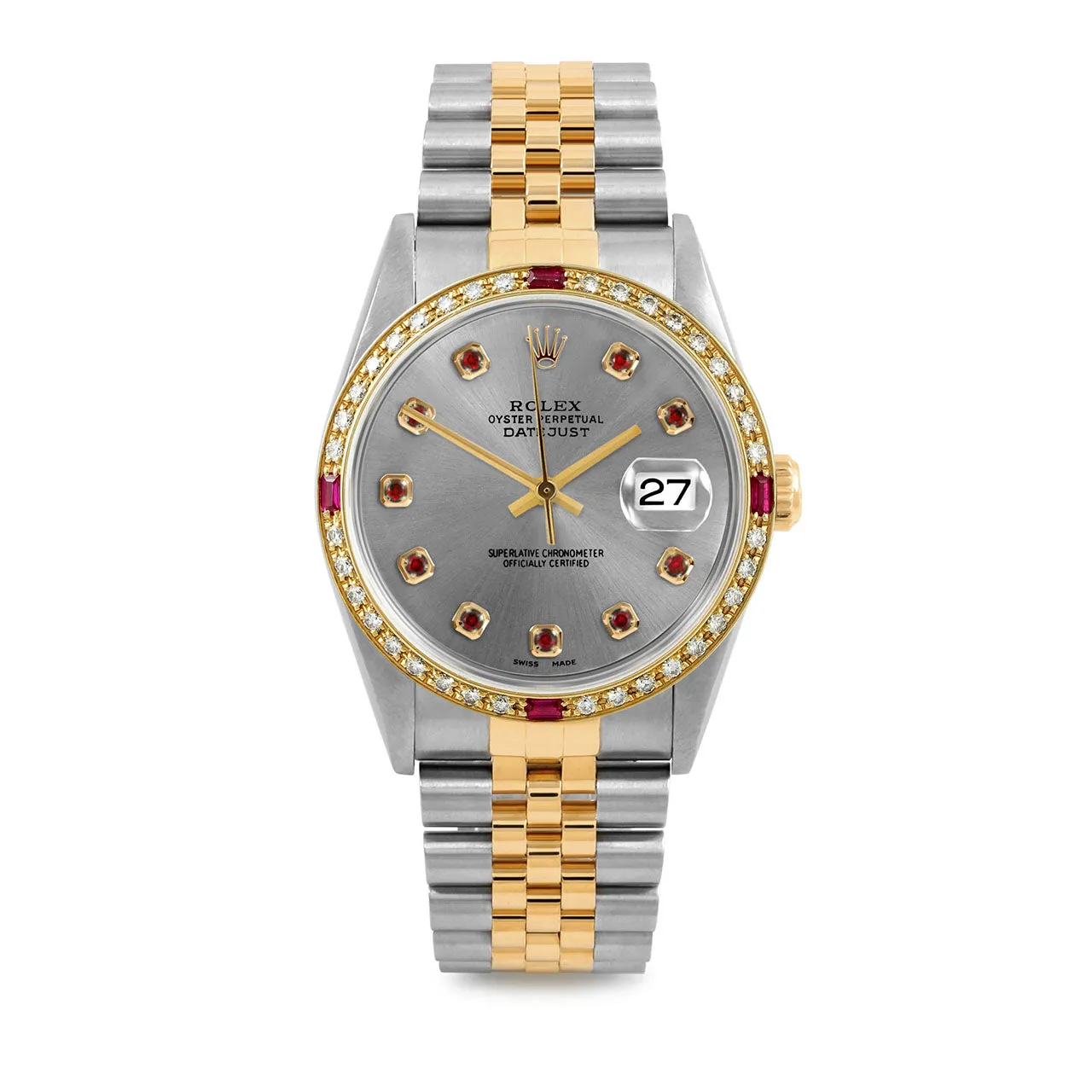 Rolex Datejust 36mm | 16233-SLT-RBY-AM-4RBY-JBL