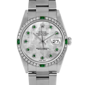 Rolex Datejust 36mm | 16234-WMOP-EMD-AM-4EMD-OYS