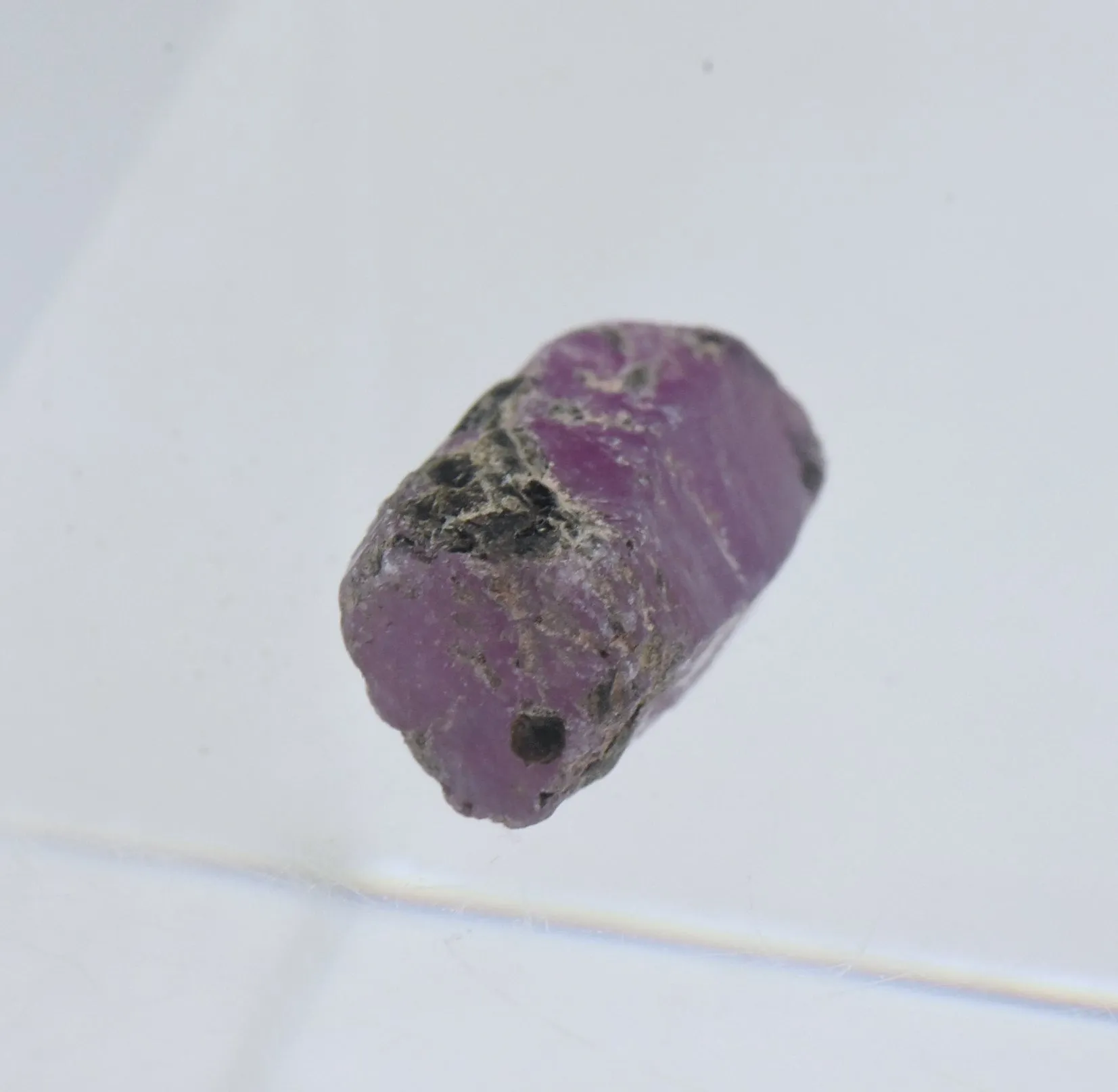 Rough Guinea Ruby Crystal Mineral Specimen - 1.8g