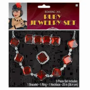 Ruby Jewelry Set - Adult Size