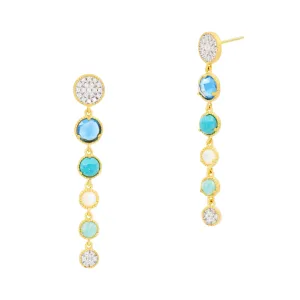 Shades of Hope Linear  Earrings