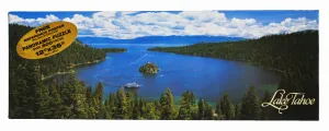 Souvenir Puzzle Scenic Panoramic Emerald Bay, Lake Tahoe Photo 500 Piece Jigsaw Puzzle