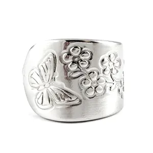 Towle Spring Garden Stainless Steel Spoon Ring