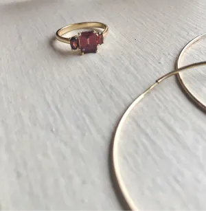 Triple Ruby Ring